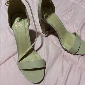 Chic Beige Women's Heels